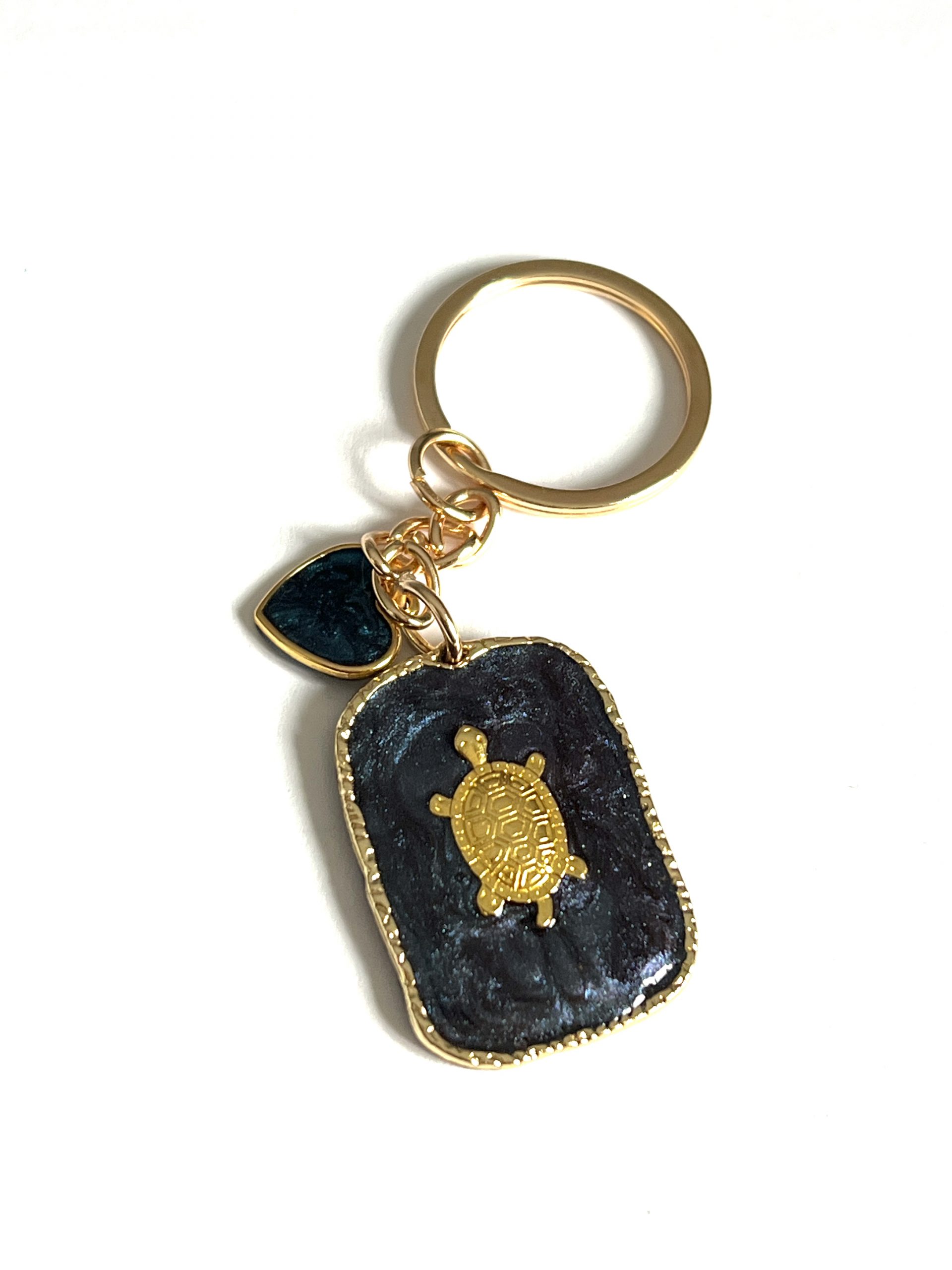 Llavero de resina con chip NFC personalizado